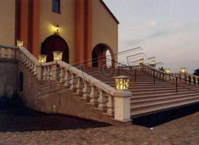 Leucht Korb für Säulen Außenbeleuchtung Dekoration Garten